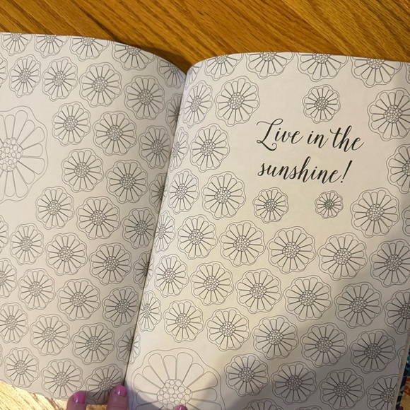 Vera Bradley Floral and Journey Coloring Books - Blue and Purple - Picture 3 of 3